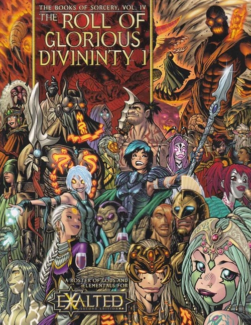 Exalted 2nd - The Books of Sorcery Vol 4 - The Roll of Glorious Divinity 1 (B Grade) (Genbrug)